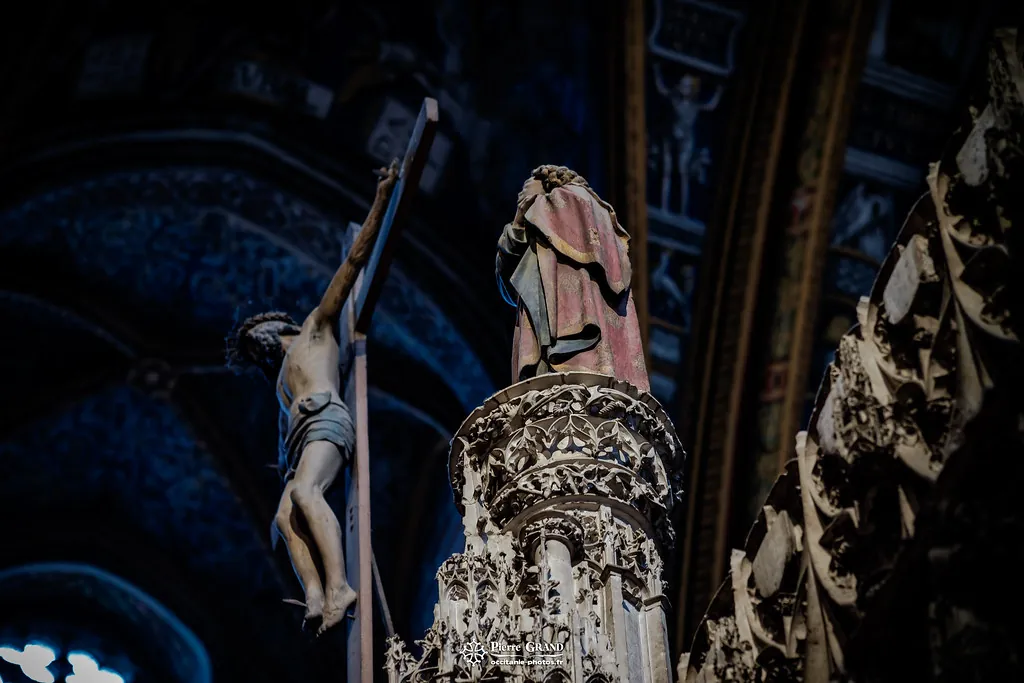 Christ en croix, cathédrale Sainte-Cécile d'Albi