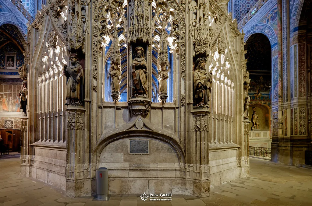Statues de la clôture du chœur, cathédrale Sainte-Cécile d'Albi