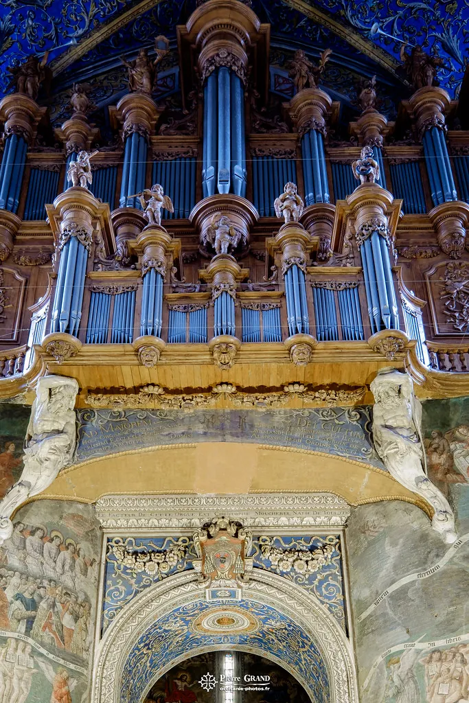 Le grand orgue, cathédrale Sainte-Cécile d'Albi