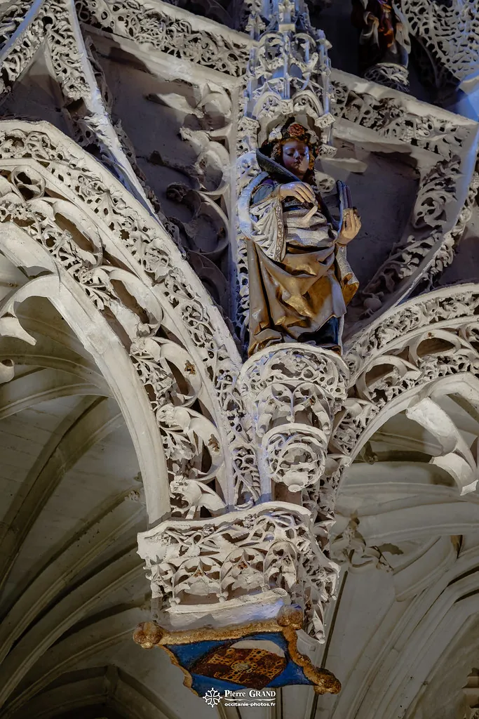 Statue de la clôture du chœur, cathédrale Sainte-Cécile d'Albi