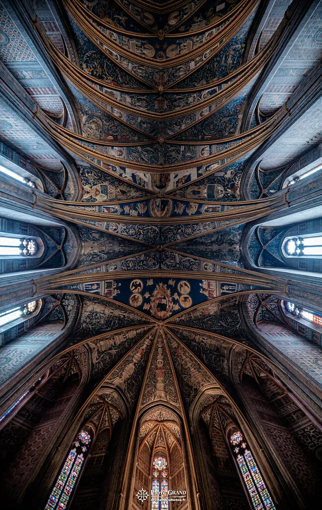 Les voûtes peintes, cathédrale Sainte-Cécile d'Albi